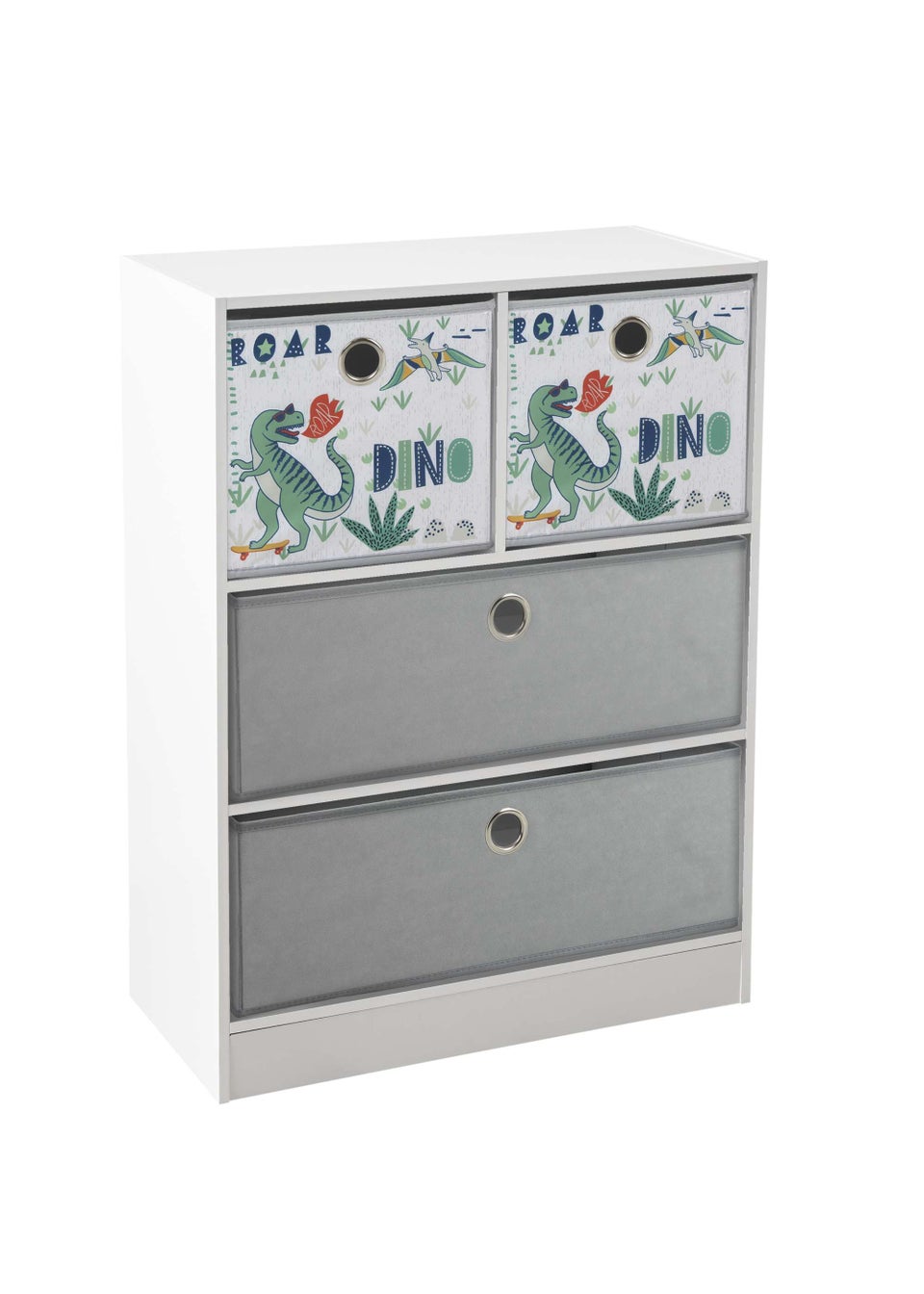 Lloyd Pascal Dino 2+2 Storage Unit (83cm x 63cm x 30cm)