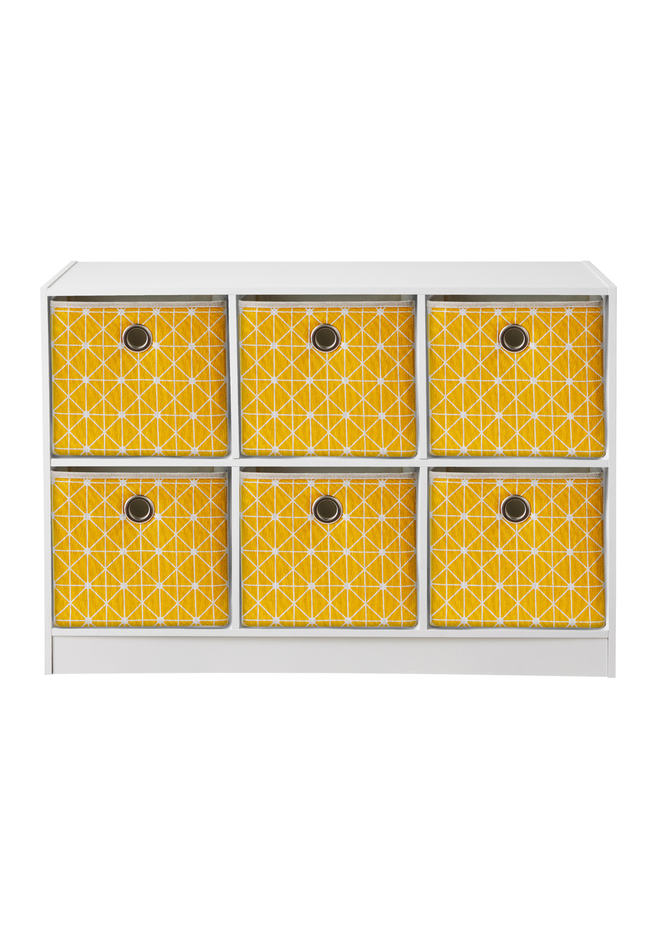 Lloyd Pascal Jazz Geometric 6 Cube Storage Unit (65cm x 95cm x 30cm)