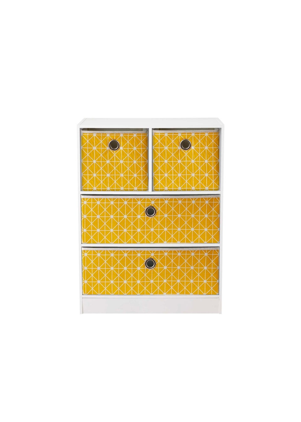 Lloyd Pascal Jazz Geometric 2+2 Storage Unit (83cm x 63cm x 30cm)