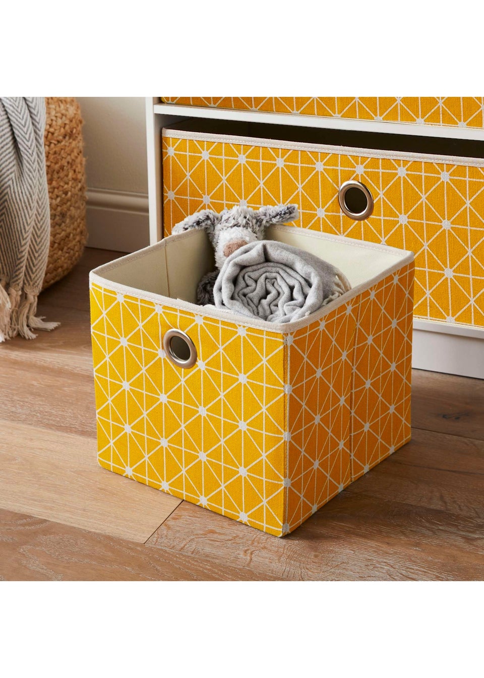 Lloyd Pascal Jazz Geometric 2+2 Storage Unit (83cm x 63cm x 30cm)