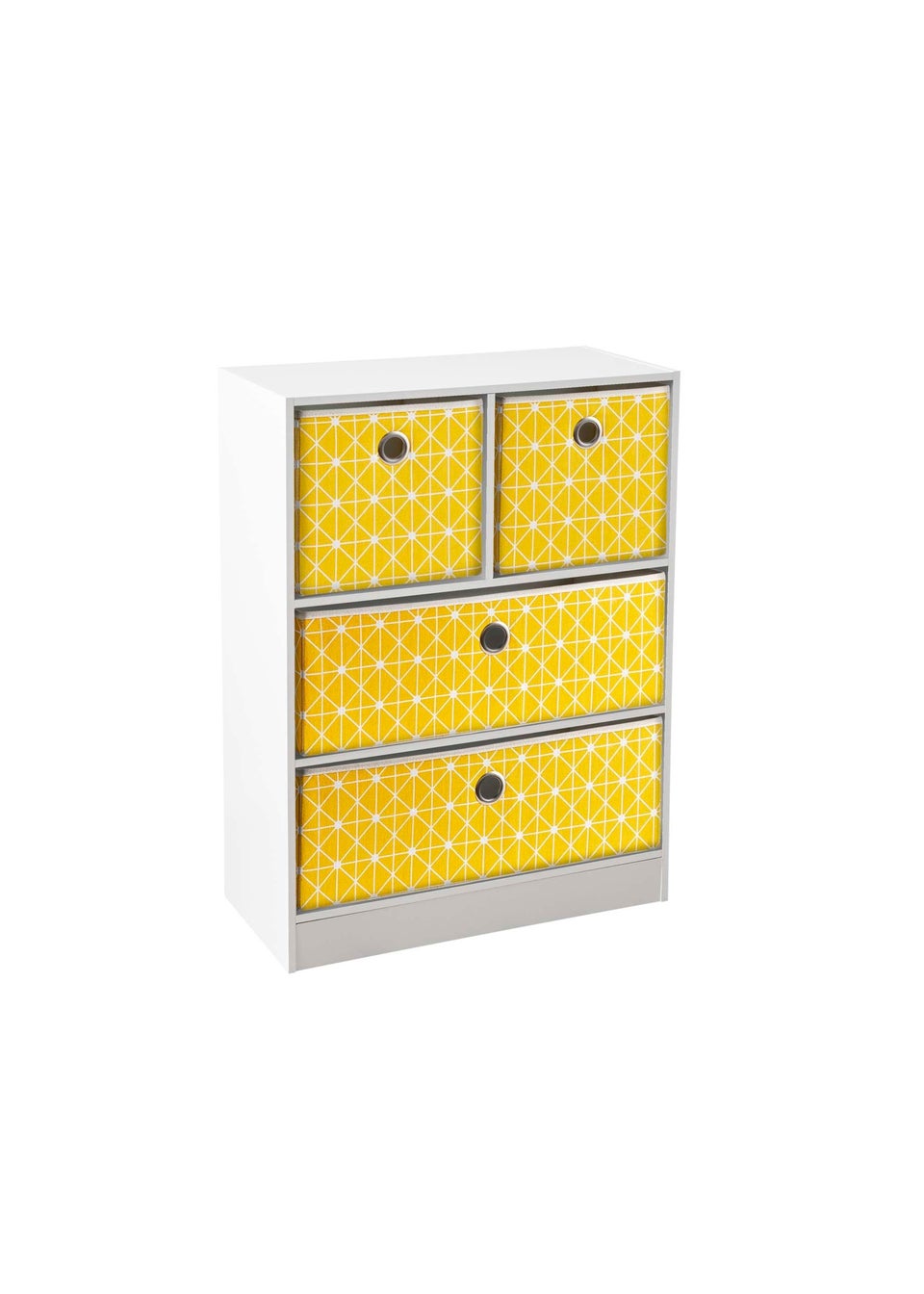 Lloyd Pascal Jazz Geometric 2+2 Storage Unit (83cm x 63cm x 30cm)