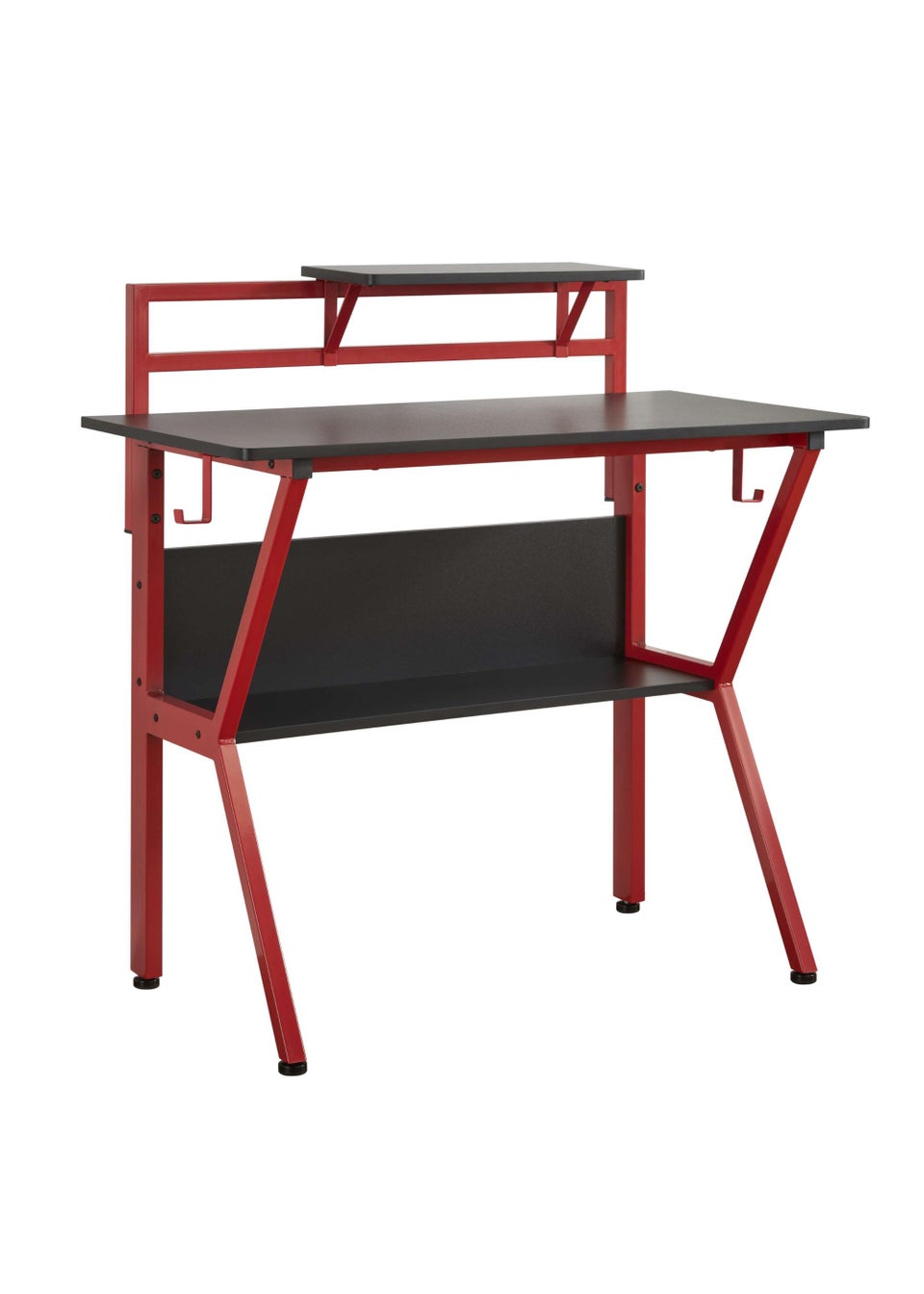 Lloyd Pascal Picaro Desk in Black and Red