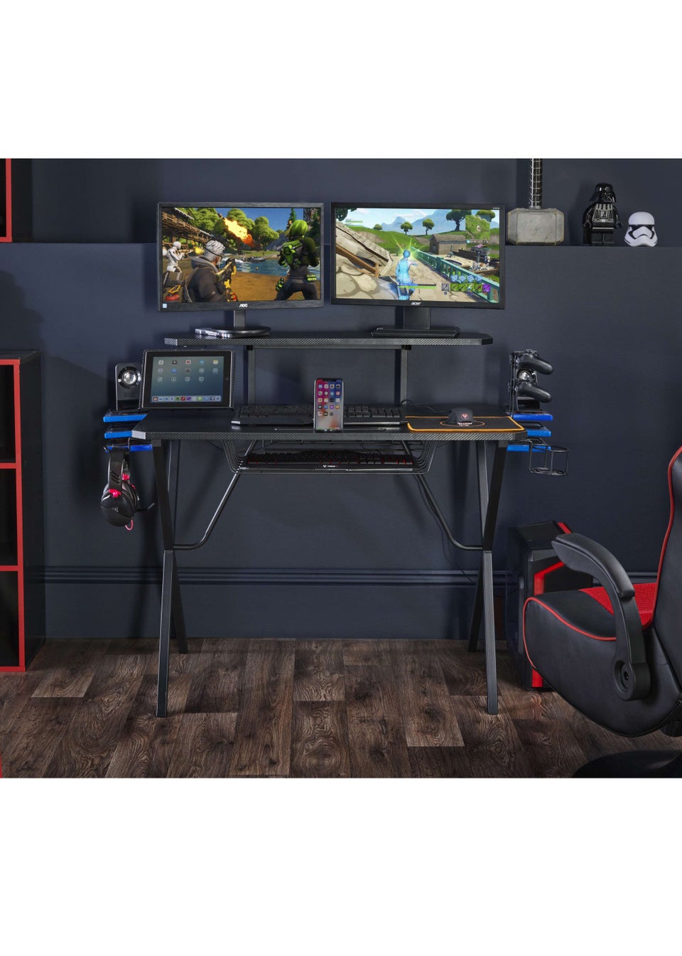 Lloyd pascal rogue compact gaming desk deals