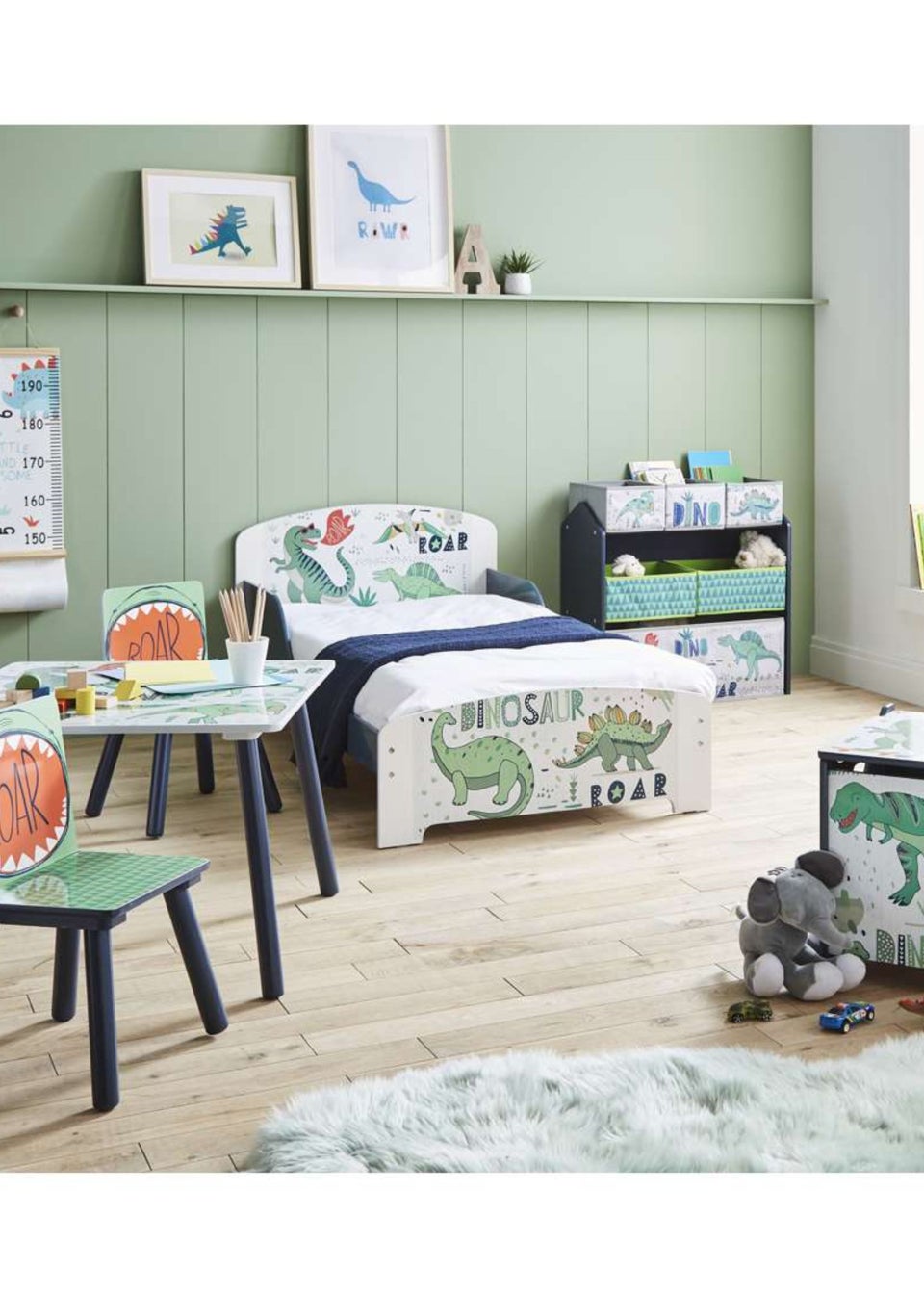 Lloyd Pascal Kids Dino Bed Matalan
