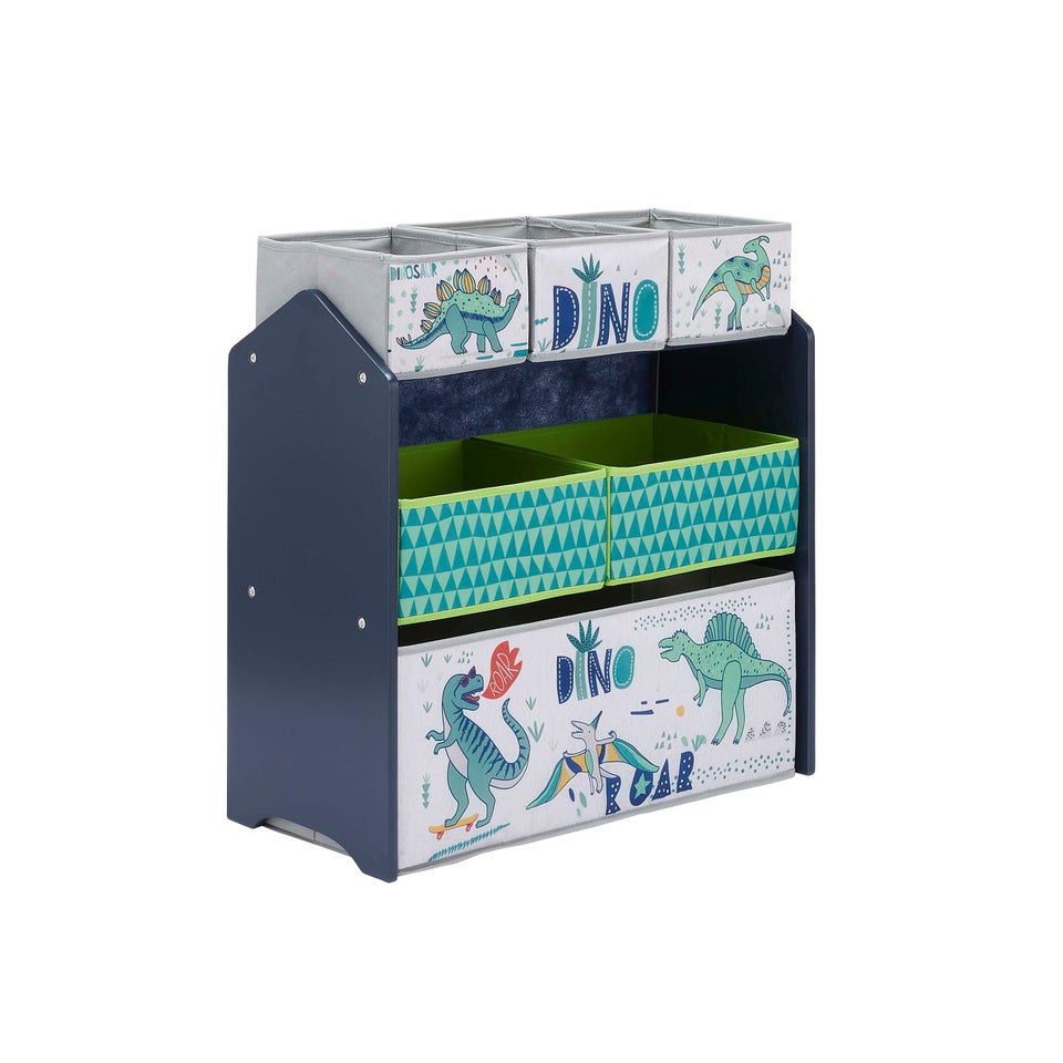 Lloyd Pascal Kids Dino 3 Tier Storage Organizer