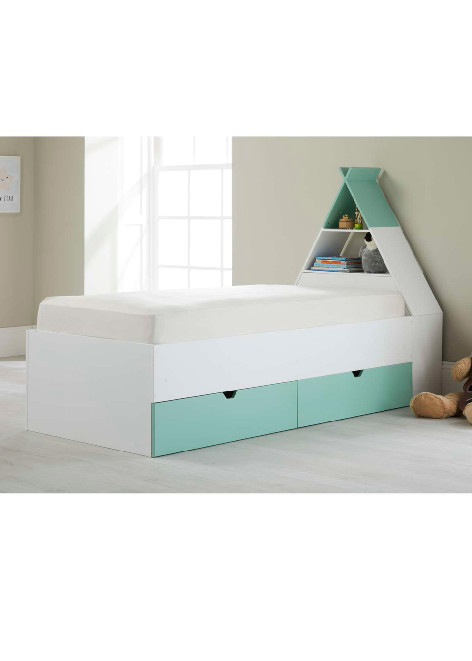 Lloyd Pascal Teepee Cabin Bed (97cm x 223cm x 135cm)