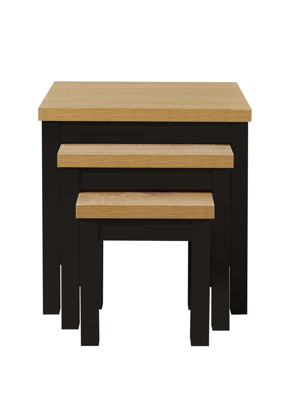 Lloyd Pascal Linwood Set of 3 Nested Tables (50cm x 50cm x 39.5cm)