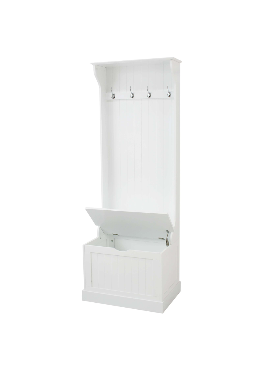 Lloyd Pascal Grasmere Tall Hallway Unit with Storage White - Matalan