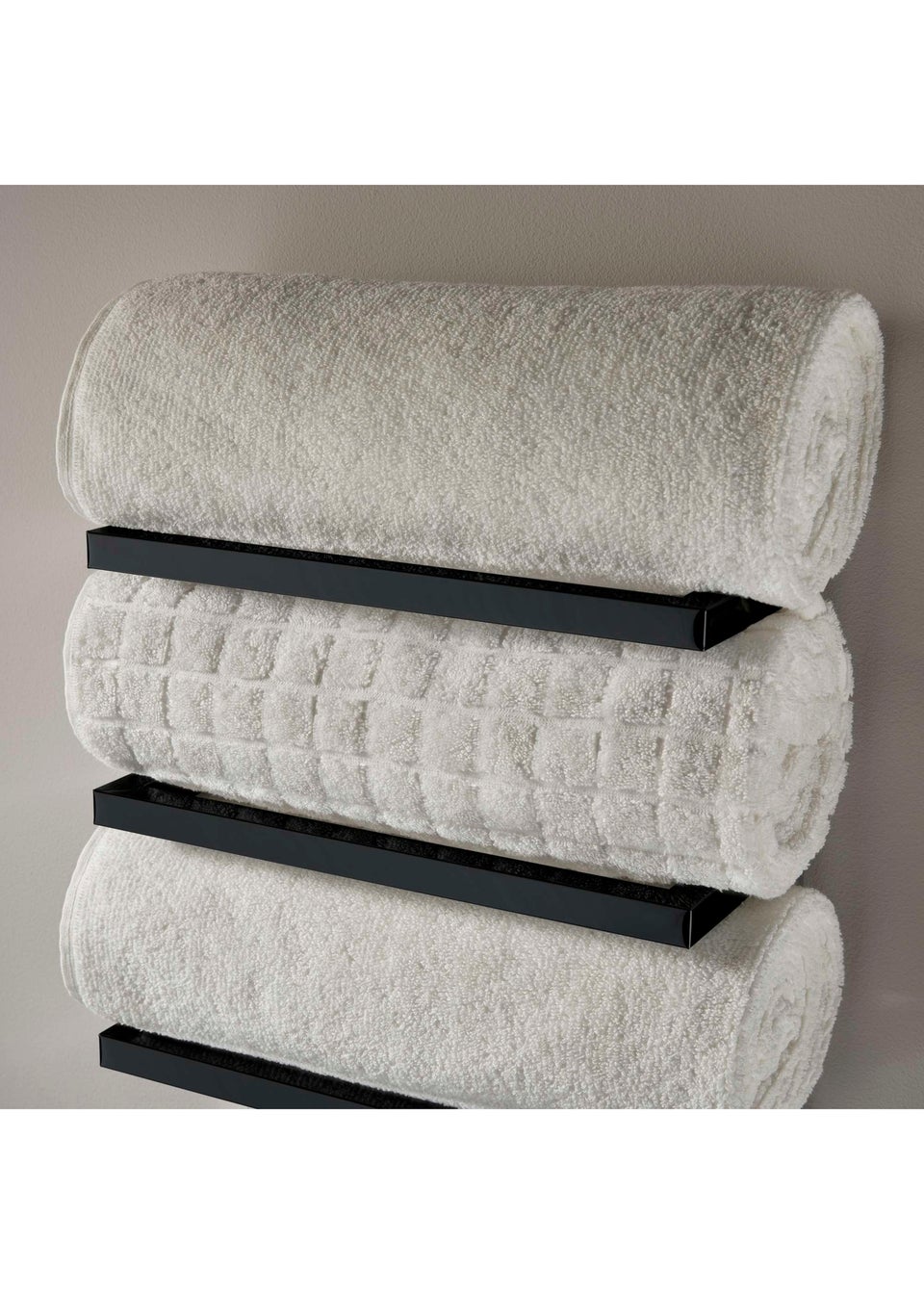 Lloyd Pascal 5 Tier Towel Rack Black
