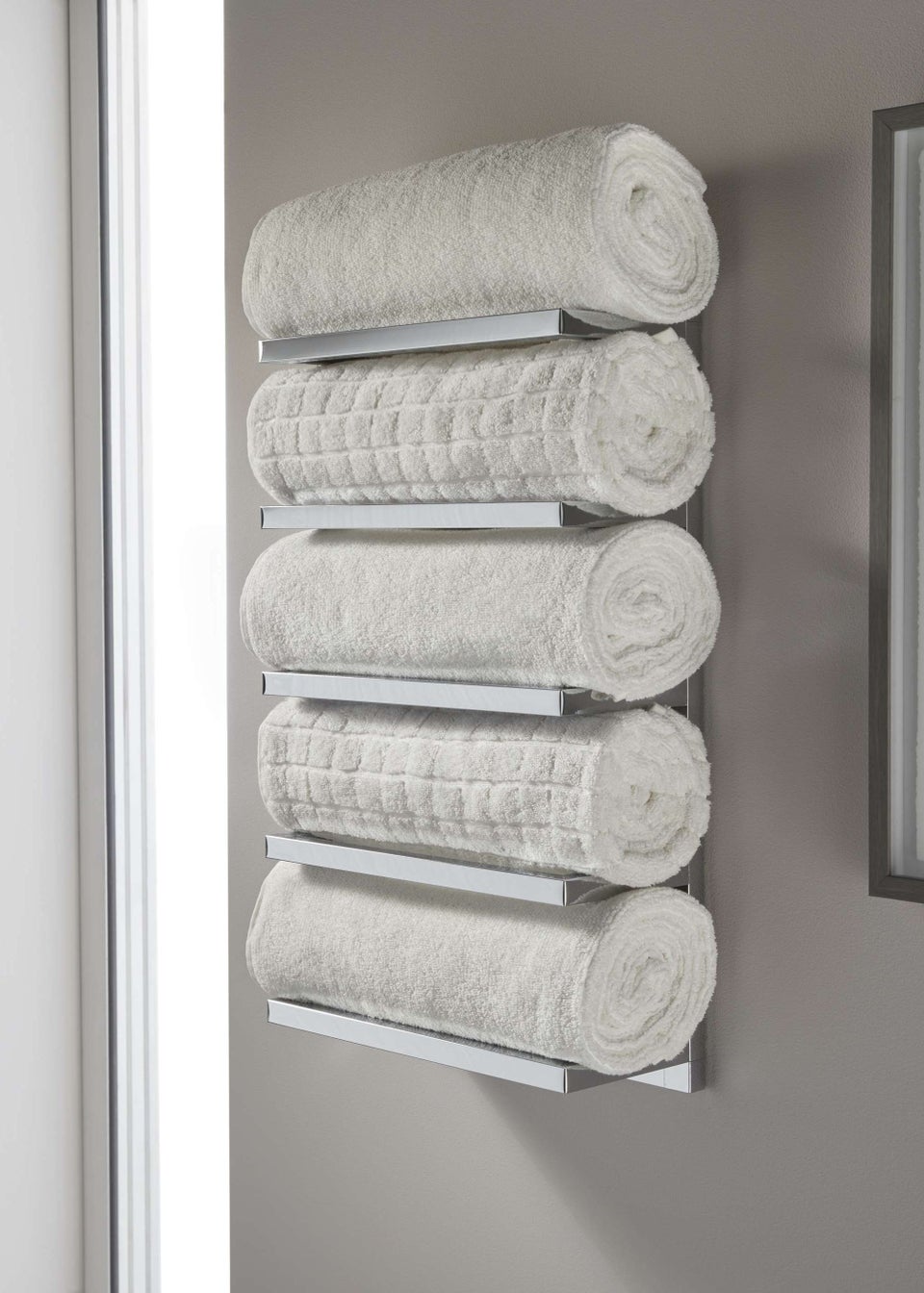 Lloyd Pascal 5 Tier Towel Rack - Chrome
