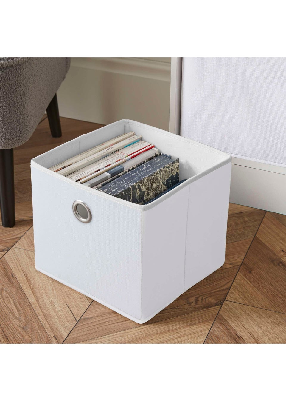 Lloyd Pascal Jazz 2+2 Storage Unit White (83cm x 63cm x 30cm)