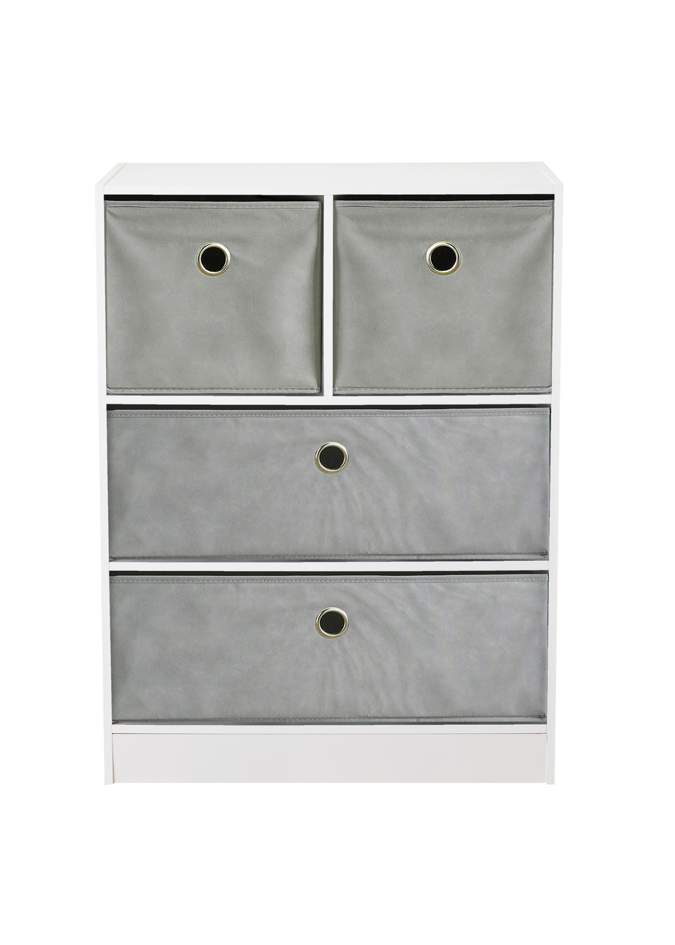 Lloyd Pascal Jazz 2+2 Storage Unit Grey (83cm x 63cm x 30cm)