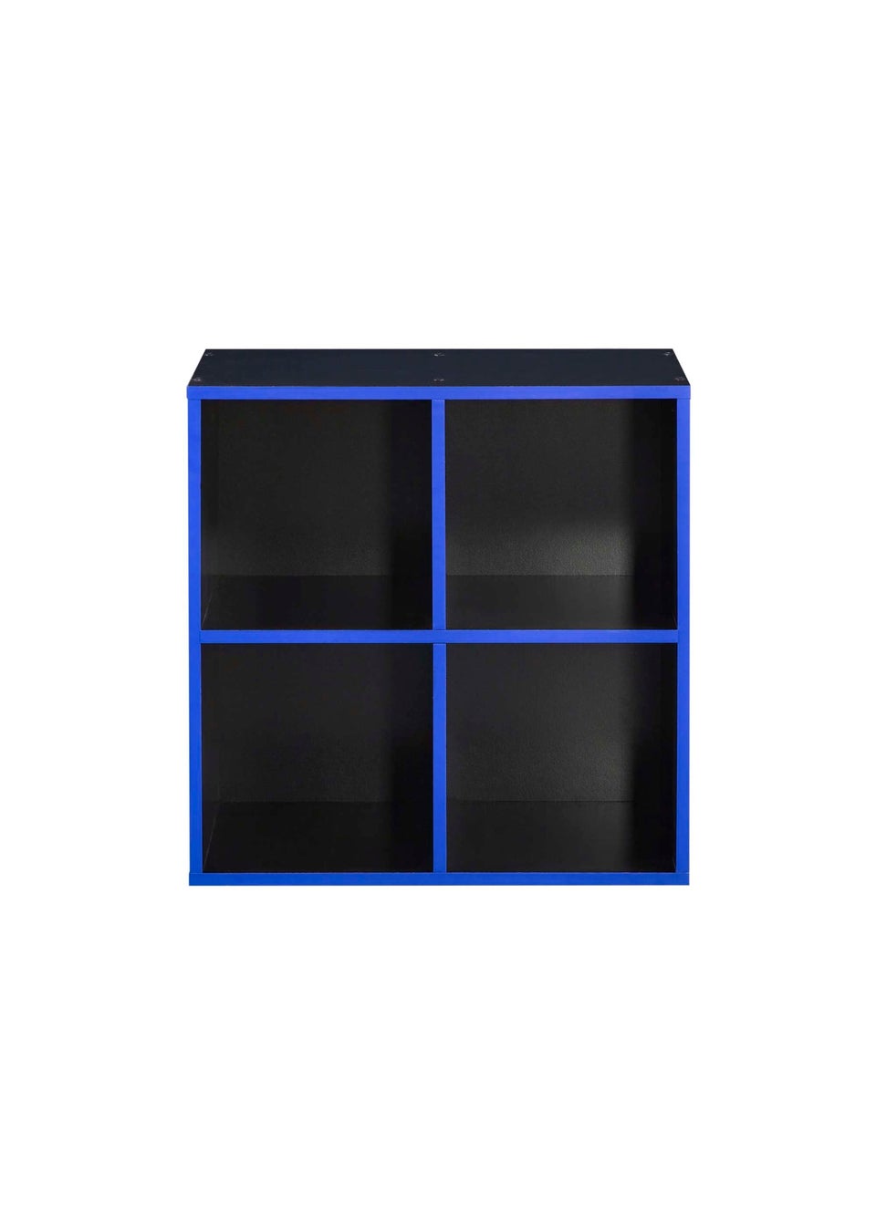 Lloyd Pascal 4 Cube Storage Unit in Black and Blue