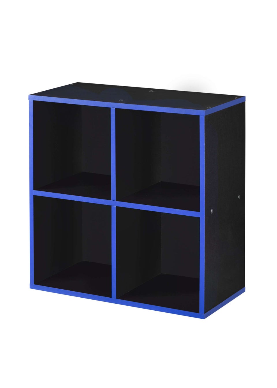 Lloyd Pascal 4 Cube Storage Unit in Black and Blue
