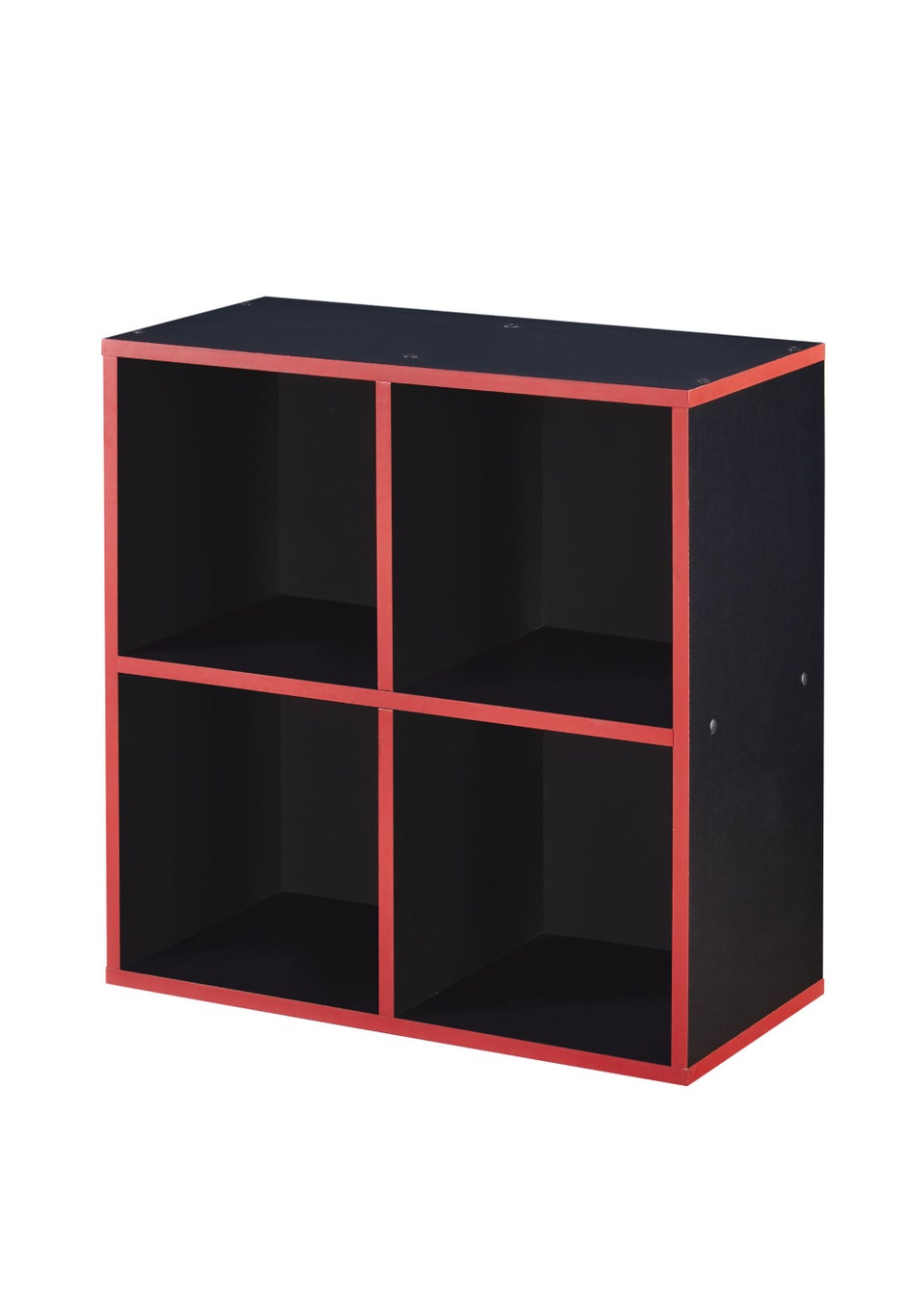 Lloyd Pascal 4 Cube Storage Unit in Black and Red