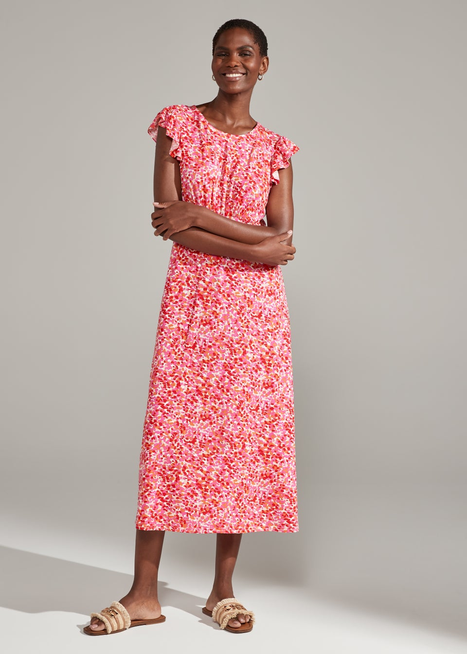 Pink deals camouflage dress