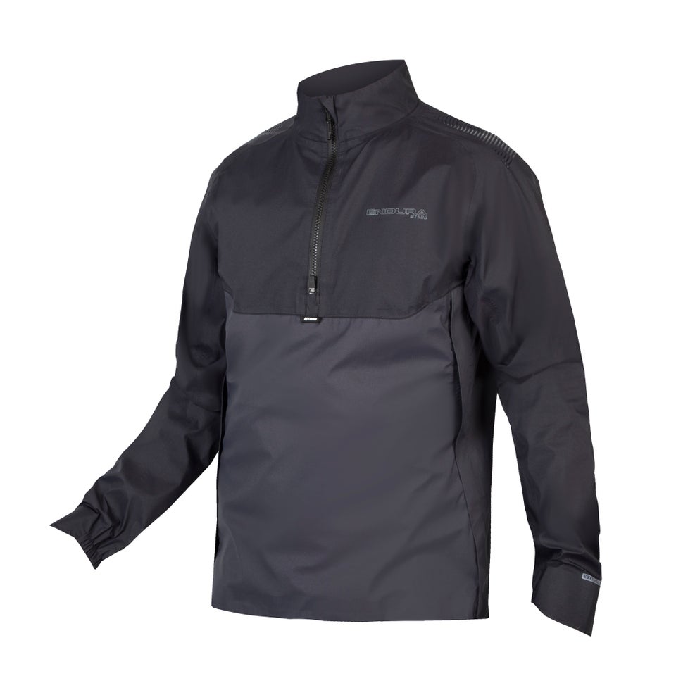 Men s MT500 Lite Pullover Waterproof Jacket Black