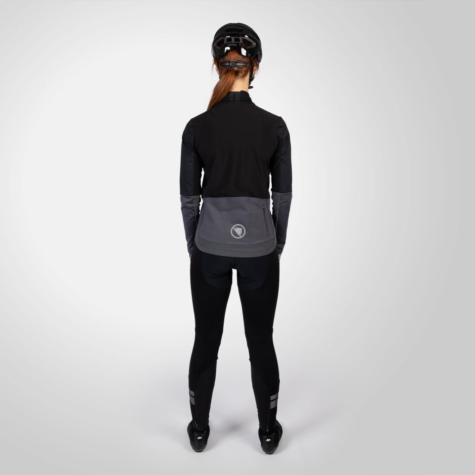 Women's FS260 Jetstream LS Jersey - Black