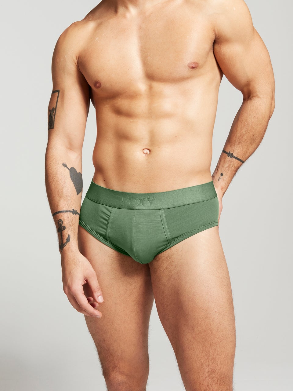 'The Unit' Underwear Brief Green