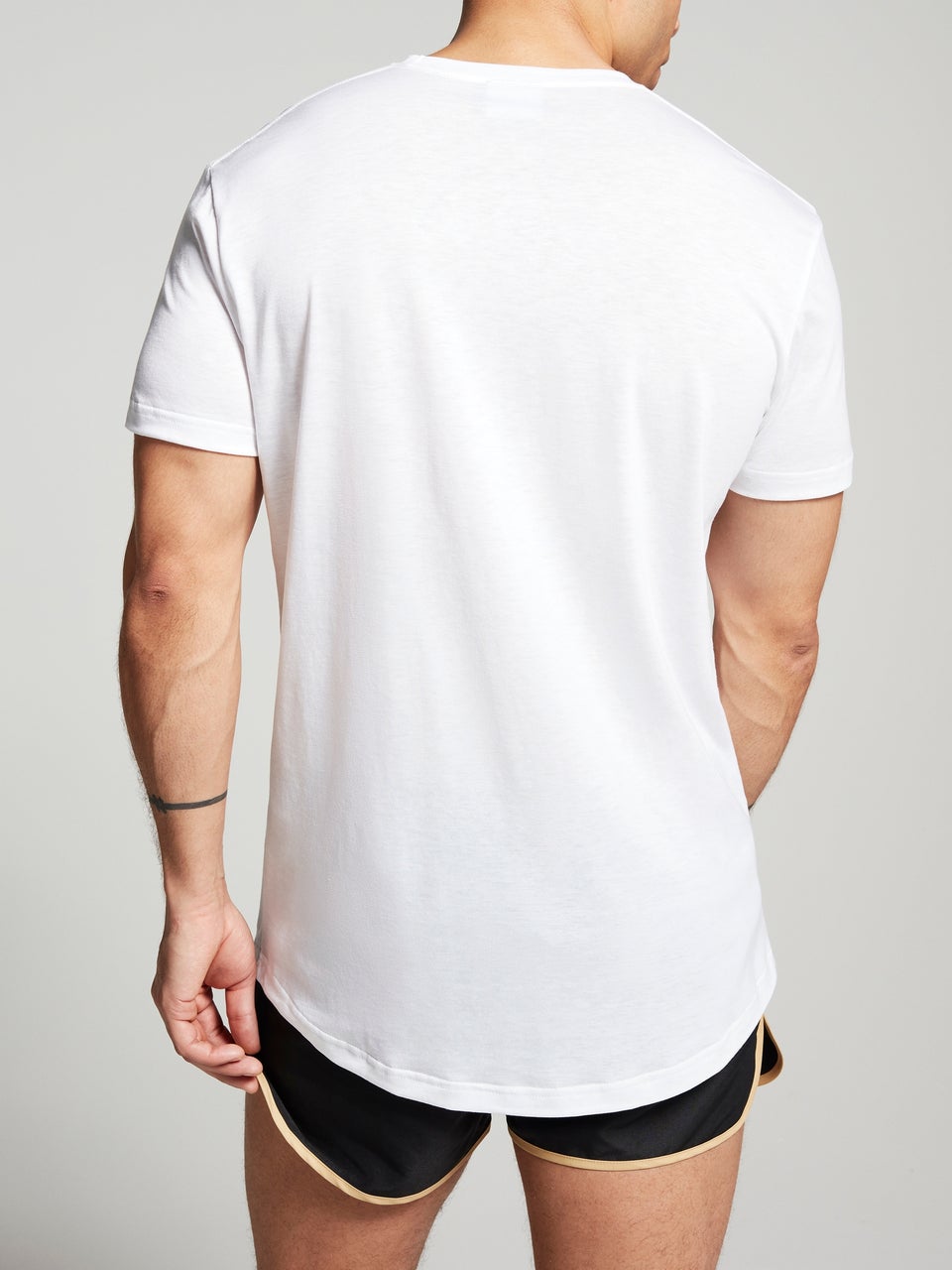 'The Actor' T-shirt - White with LOGO