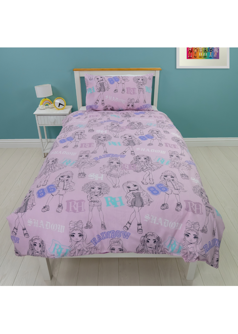 Rainbow High Rainbow Panel Duvet Set