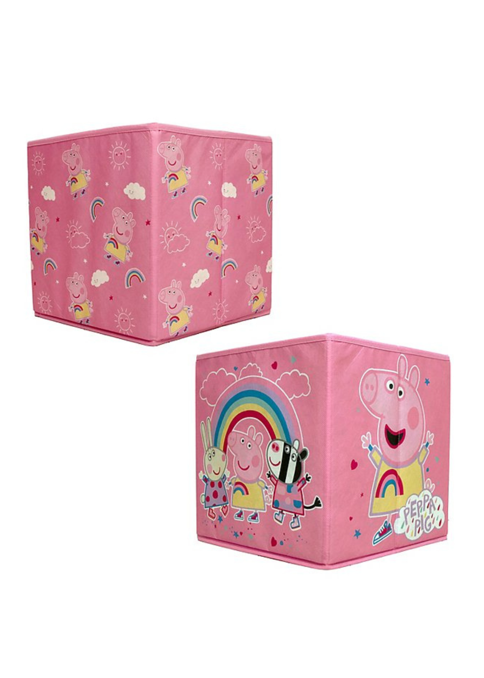 Peppa Pig Drop 2 Pack Storage Box