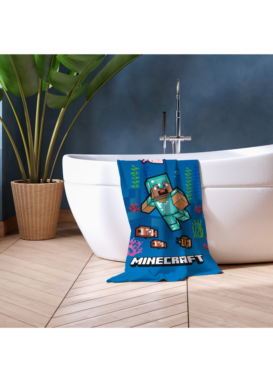 Minecraft Ocean Towel