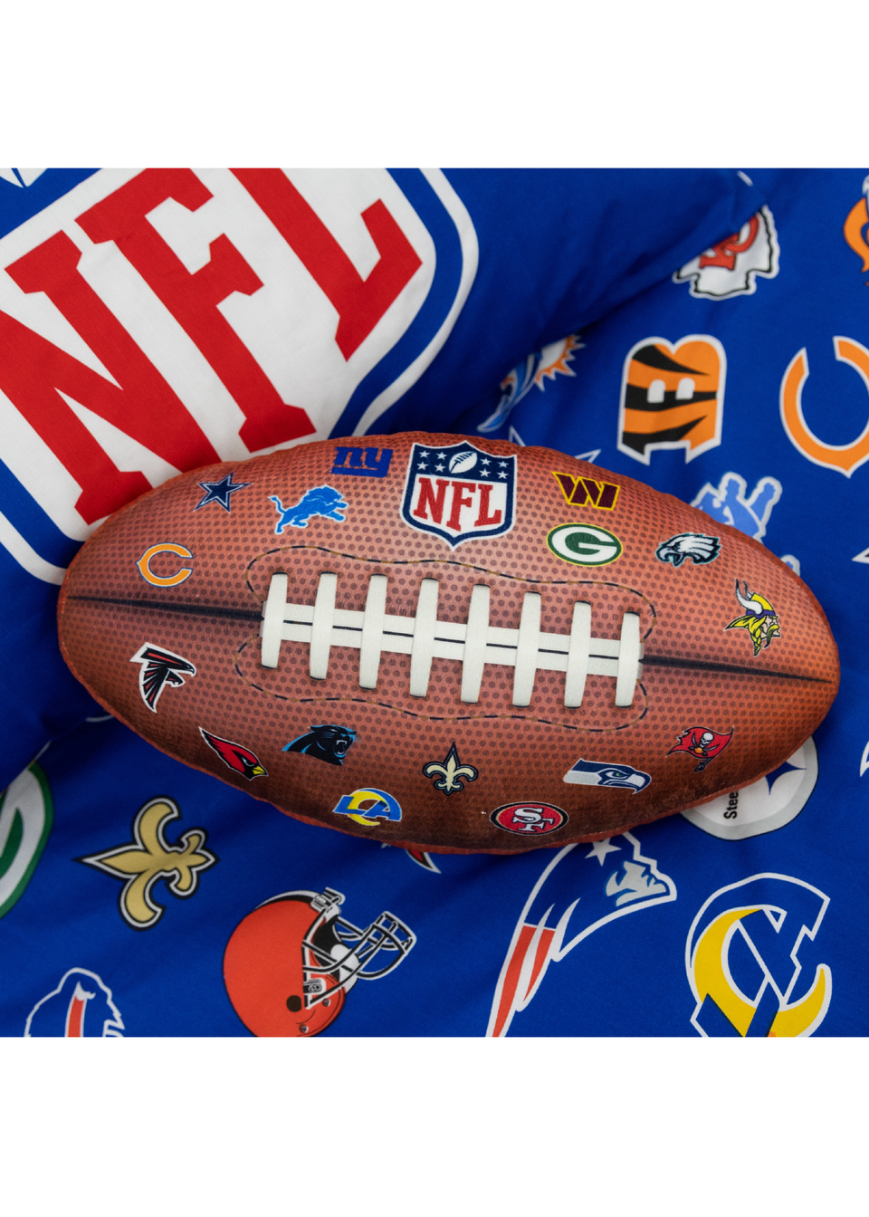 NFL Oval Shaped Cushion (40cm x 28cm)
