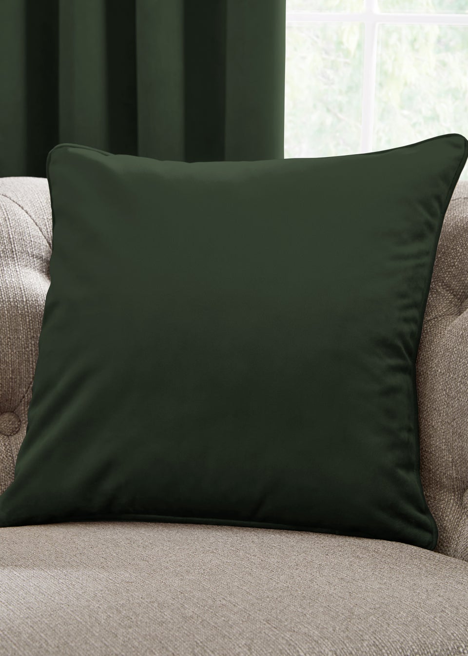 Green Cushions Sage Olive Emerald Cushions Matalan