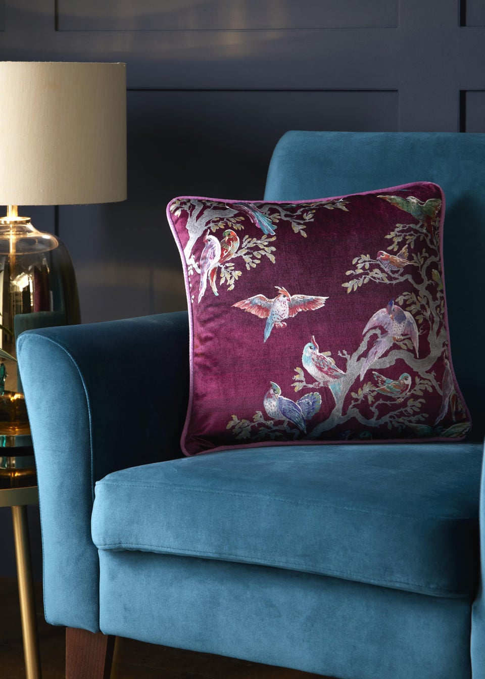 Laurence Llewelyn-Bowen Birdity Absurdity Filled Cushion