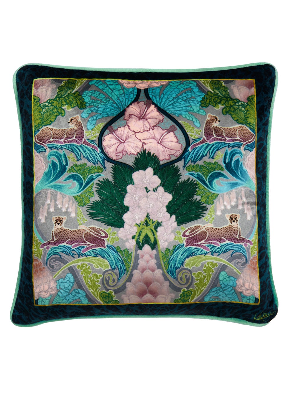 Laurence Llewelyn-Bowen Suburban Jungle Filled Cushion