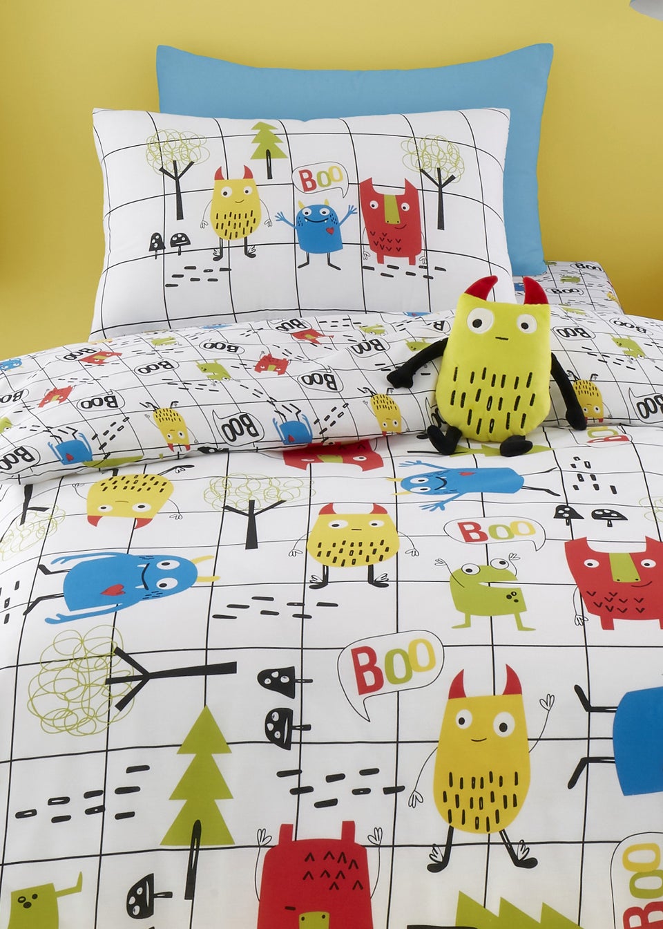 Cosatto Monster Mob Cuddly Cushion 30cm x 30cm