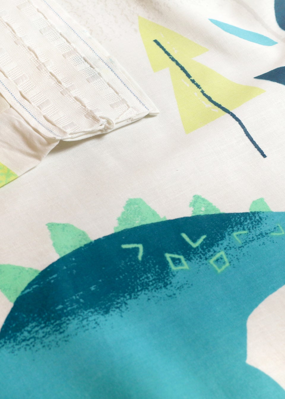 Bedlam Dino Glow in the Dark Multi Pencil Pleat Curtains