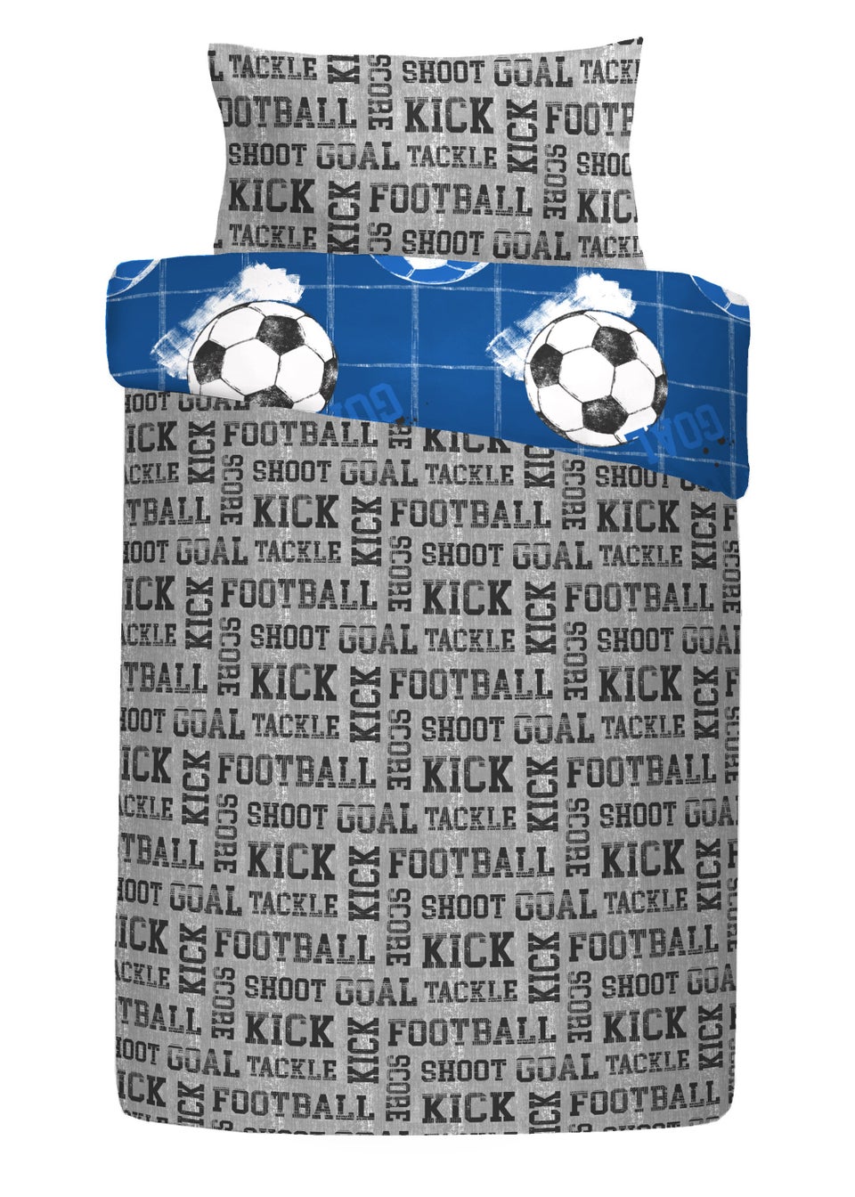 Bedlam Football Blue Duvet Cover Set
