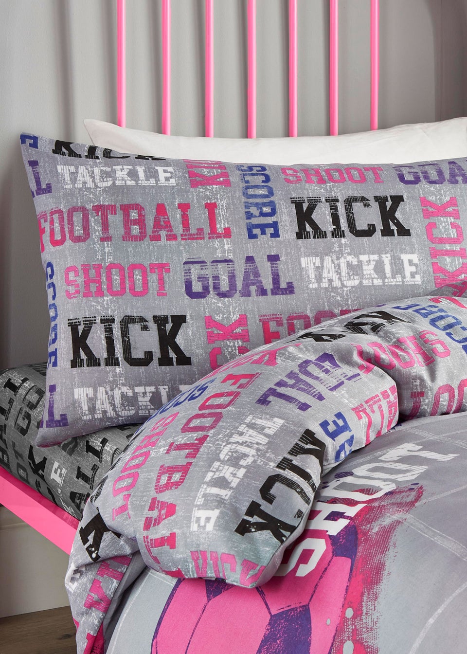 Bedlam Football Duvet Cover Set Matalan