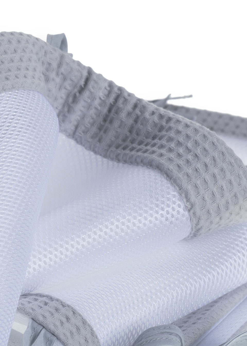 Clair de Lune 2 Pack Breathable Waffle Cot Bed Bumpers Matalan