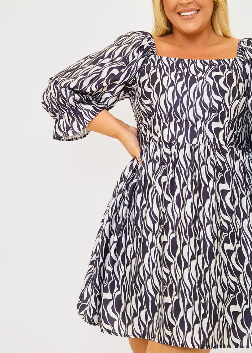 Black shift store dress matalan