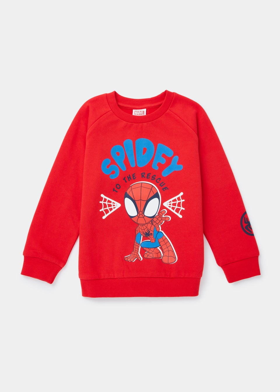 Kids Red Spider-Man Sweatshirt (18mths-6yrs)