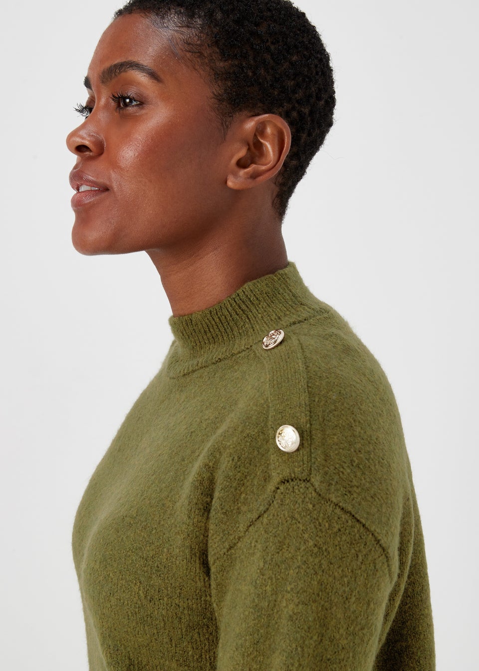 Khaki Military Dress Matalan