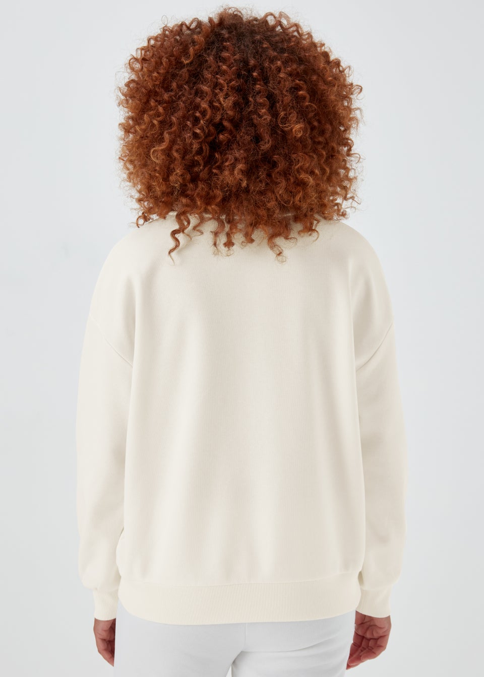 Cream NYC Co-Ord Sweatshirt
