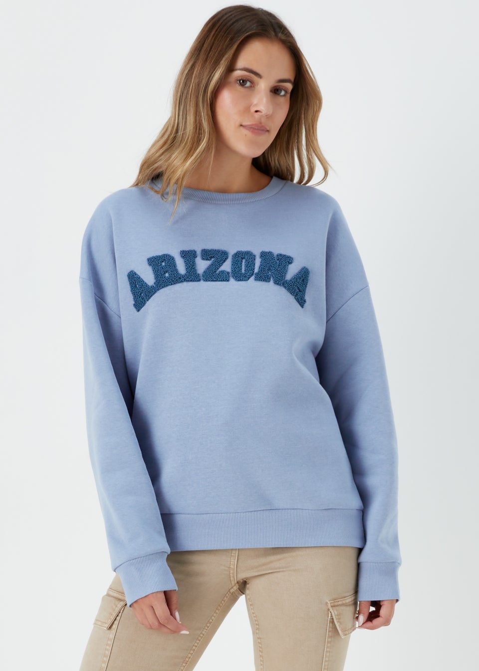 Blue Arizona Boucle Sweatshirt