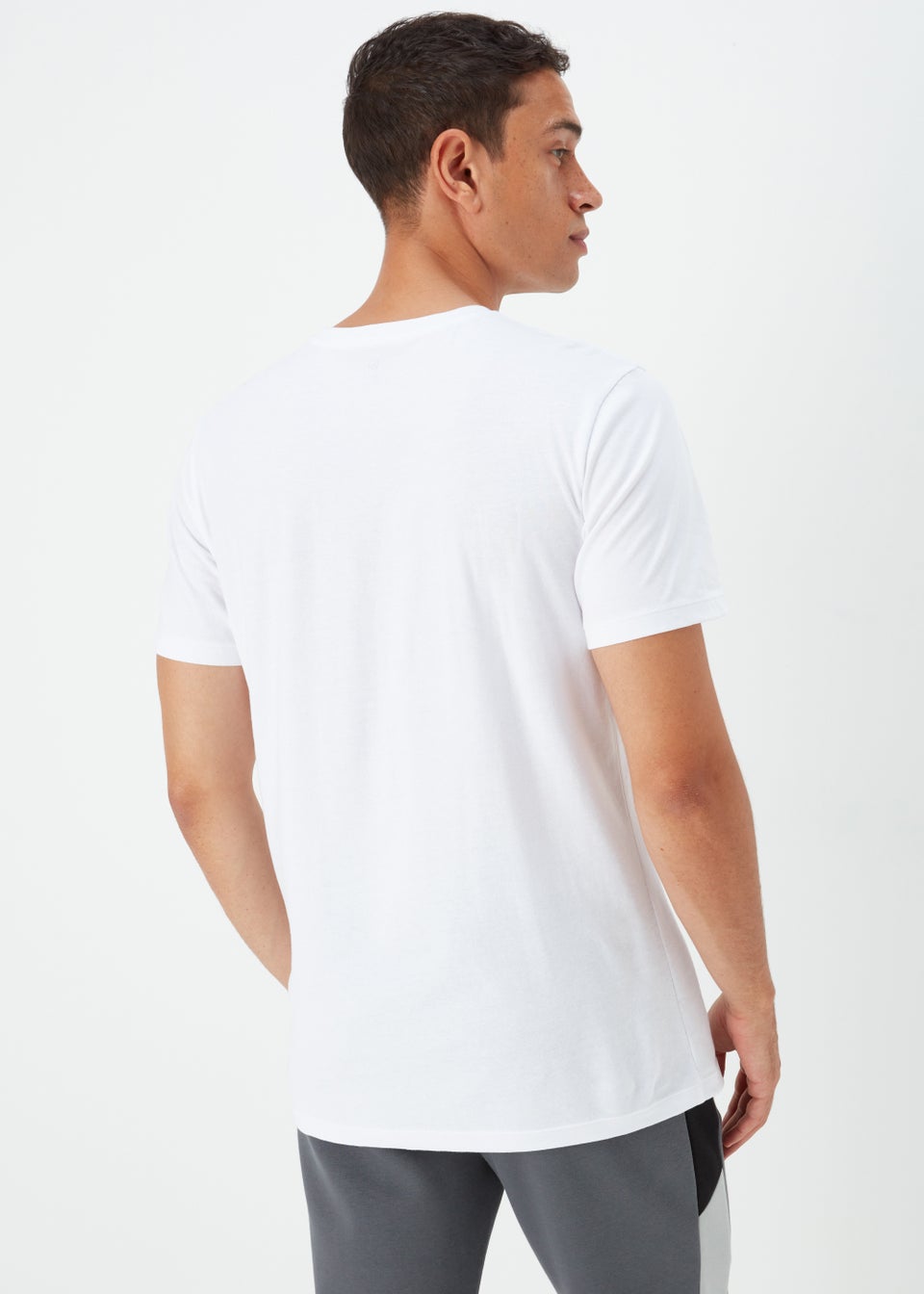 US Athletic White Foil T-Shirt