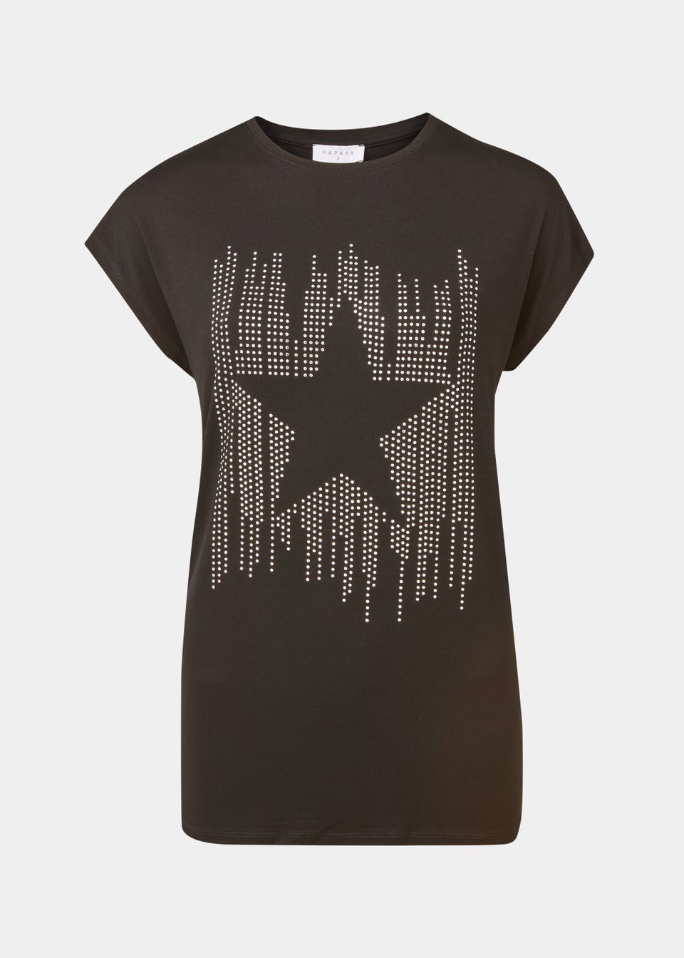 Black Star Longline T-Shirt