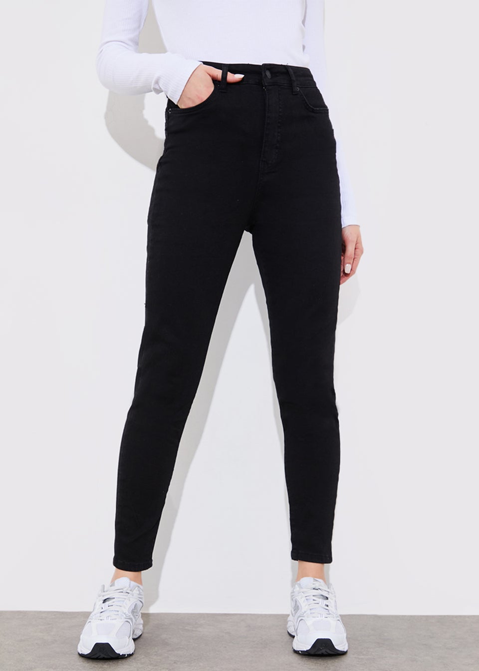 In the Style Jac Jossa Black Smoothing Jeans - Matalan