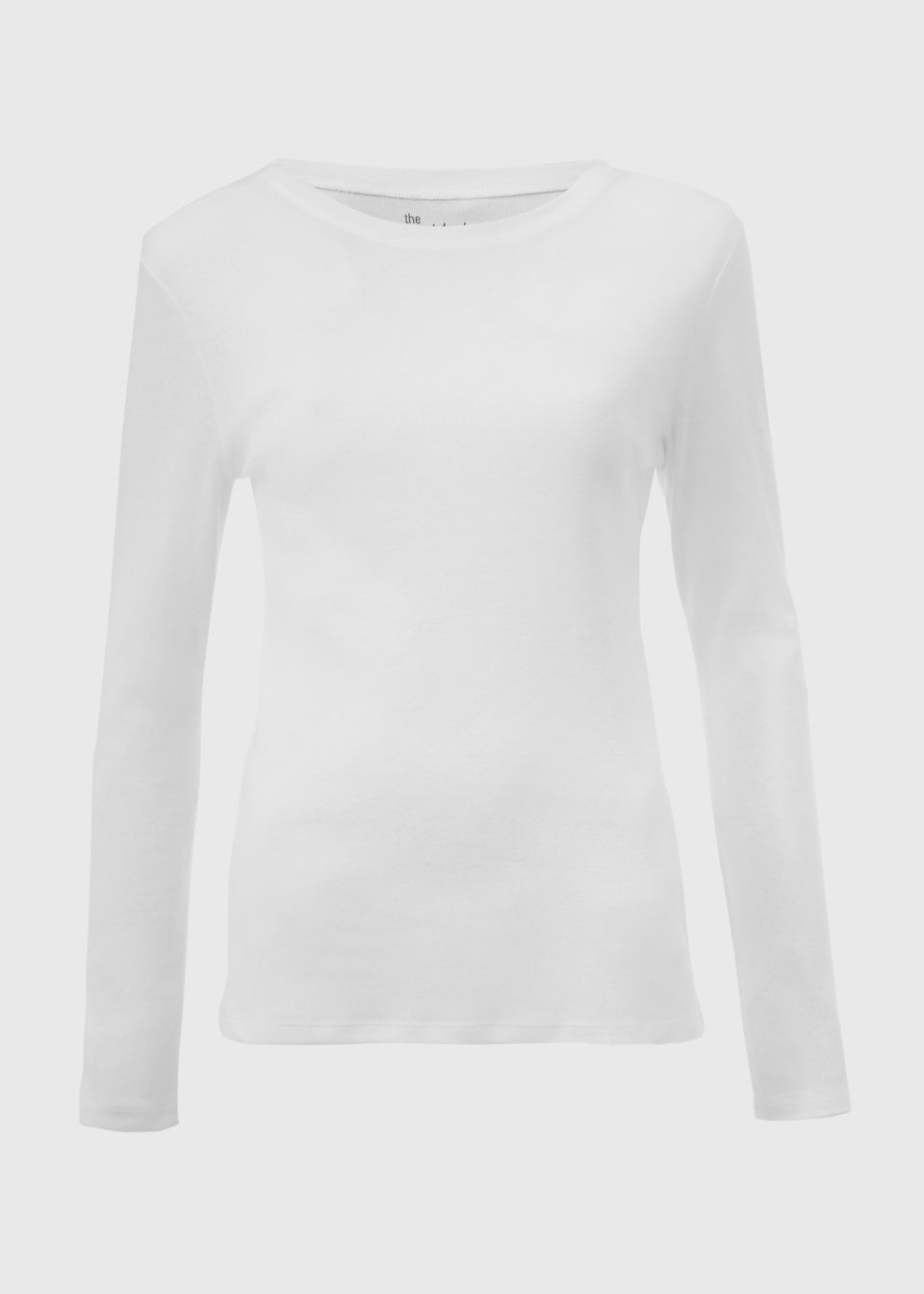 White Long Sleeve T-Shirt - Matalan