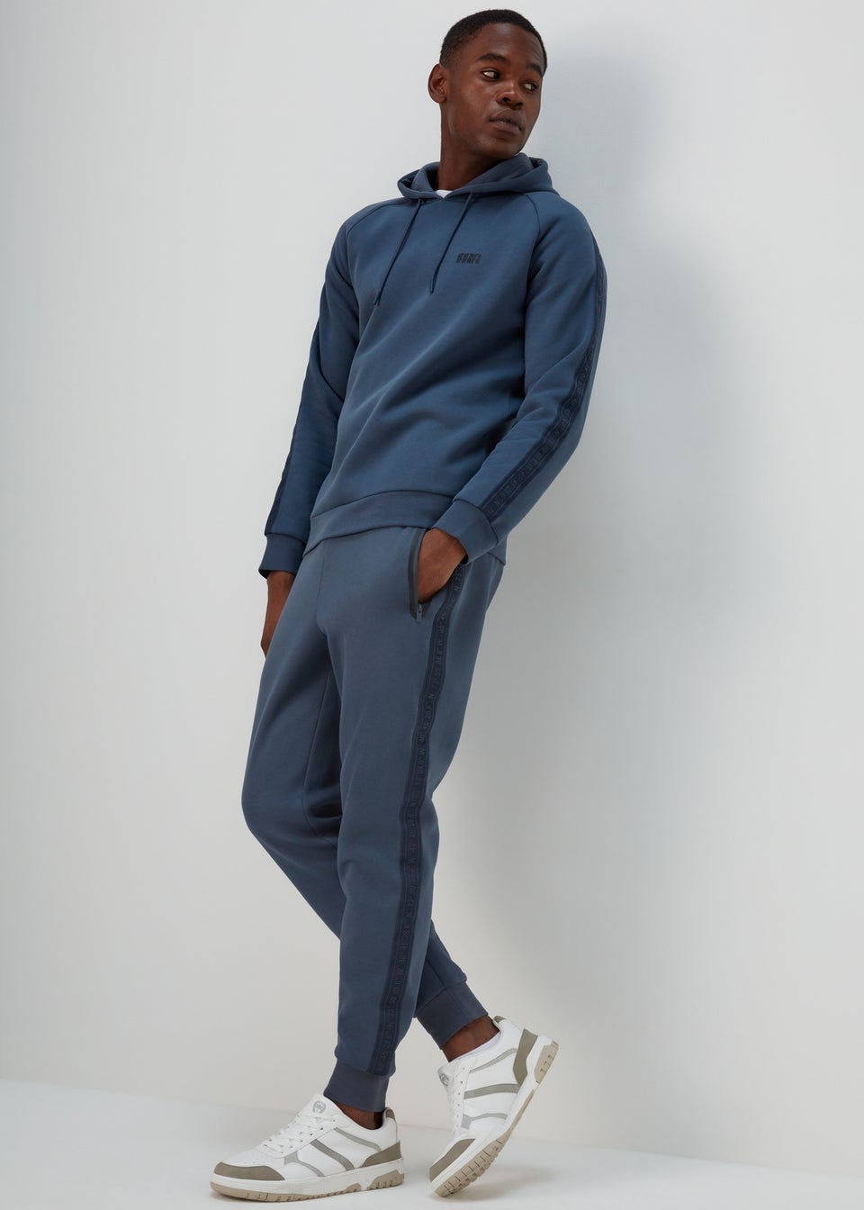 US Athletic Dark Blue Co Ord Joggers Matalan
