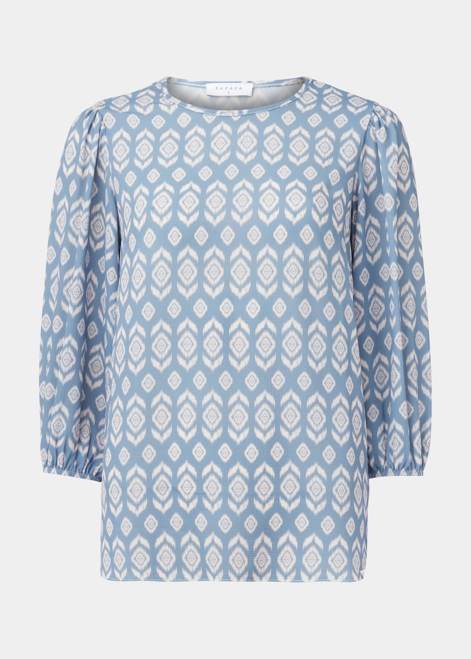 Indigo Print Top