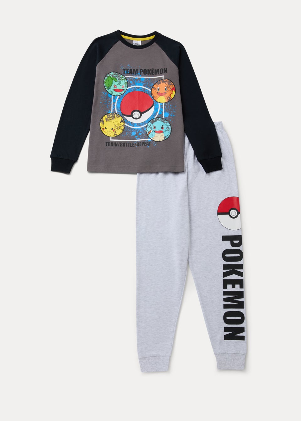 Kids Pokémon Jersey Pyjama Set (5-12yrs)