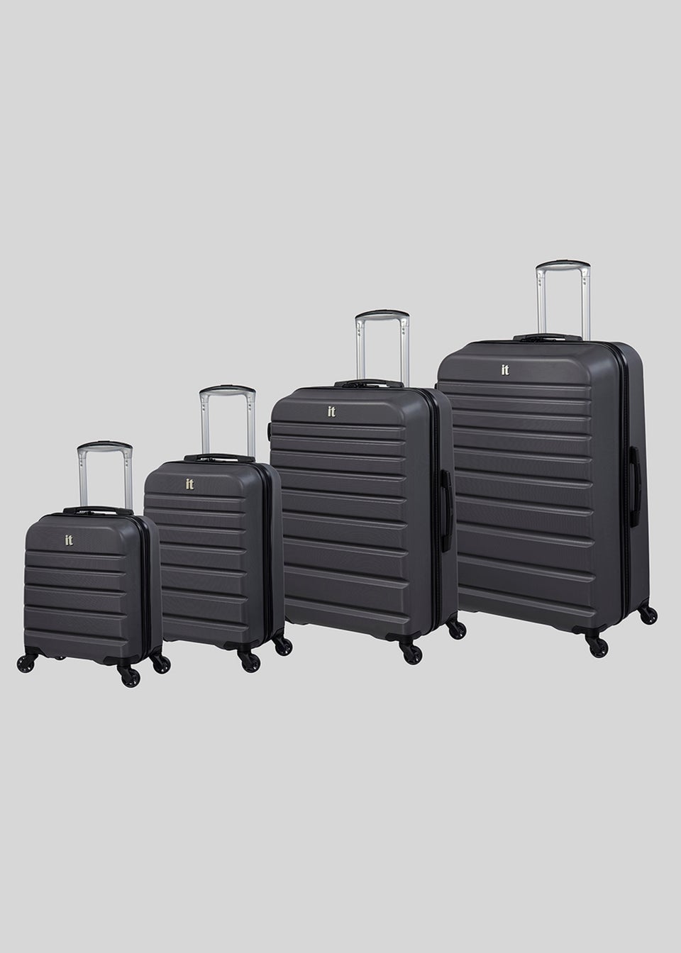 IT Luggage Black Navigator Suitcase