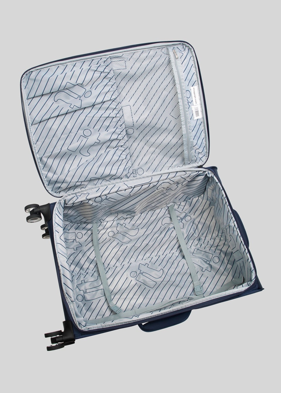 IT Luggage Navy Trulite Suitcase